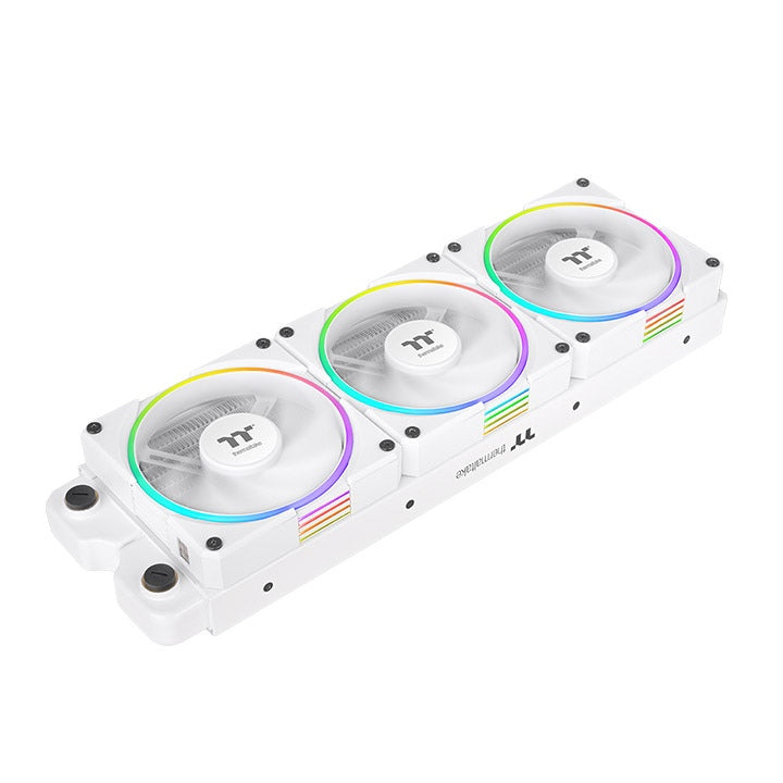 TS140 EX RGB Magnetic Quick Connect PWM Fan White Edition - 3 Fan Pack