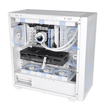 TS140 EX RGB Magnetic Quick Connect PWM Fan White Edition - 3 Fan Pack