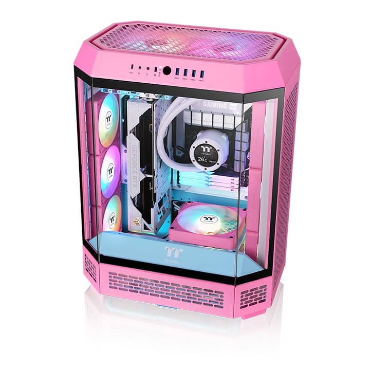 CT140 EX ARGB Sync PC Cooling Fan Bubble Pink (3-Fan Pack)