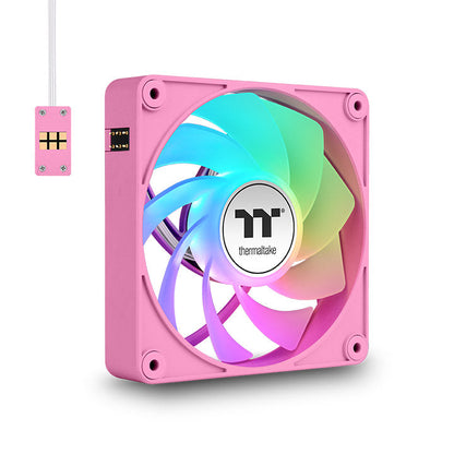 CT120 EX Reverse ARGB Sync PC Cooling Fan Bubble Pink (3-Fan Pack)