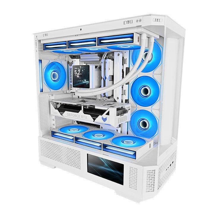 SWAFAN 120 EX INFINITY ARGB Sync PC Cooling Fan - Snow Edition (3-Fan Pack)