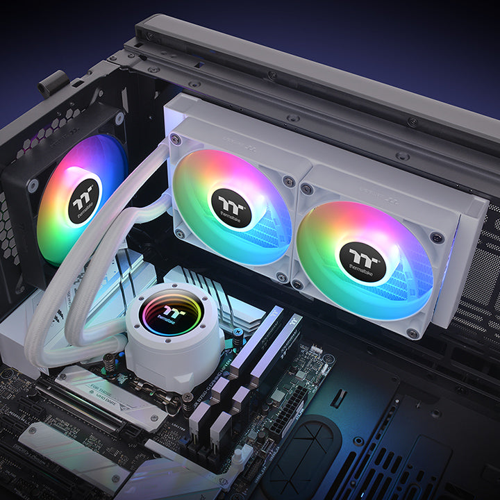 TH240 V2 ARGB Sync All-In-One Liquid Cooler - Snow Edition