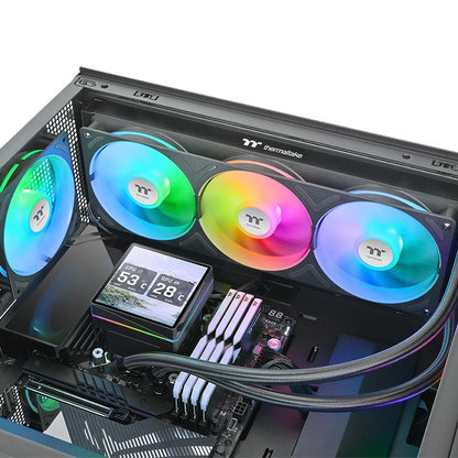 Thermaltake TH360 V3 Ultra ARGB Sync - chłodzenie zamontowane w komputerze