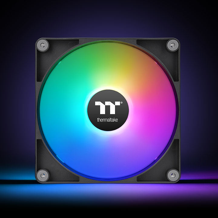 CT140 Reverse ARGB Sync Performance PWM Fan (up to 1800RPM) Black Edition - 2 Fan Pack