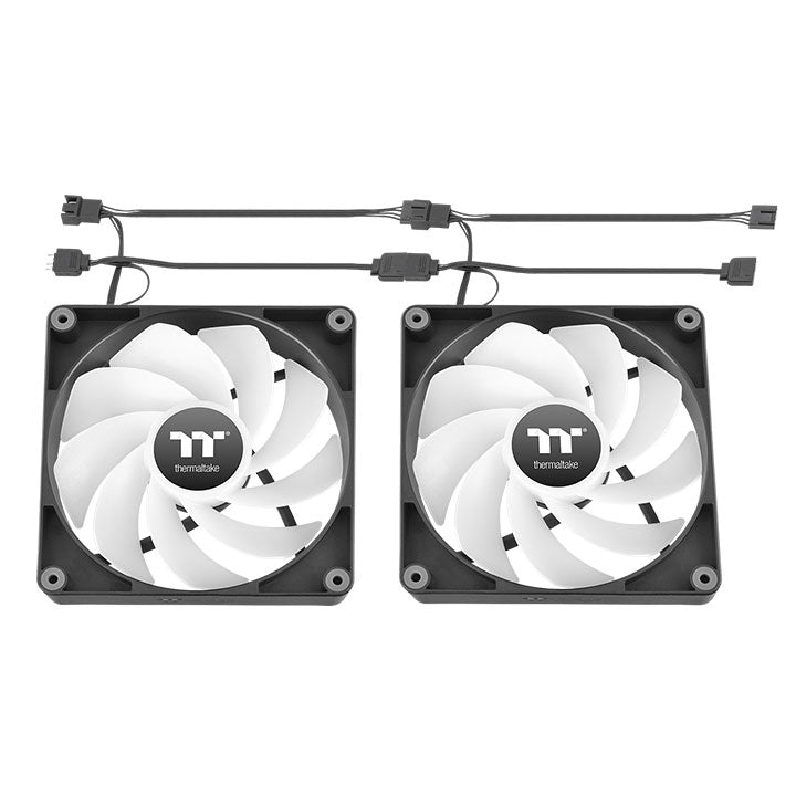 CT140 Reverse ARGB Sync Performance PWM Fan (up to 1800RPM) Black Edition - 2 Fan Pack