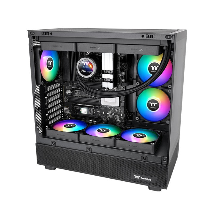 CT140 Reverse ARGB Sync Performance PWM Fan (up to 1800RPM) Black Edition - 2 Fan Pack