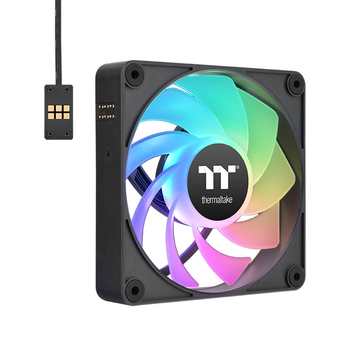 CT120 EX Reverse ARGB Sync PC Cooling Fan (3-Fan Pack) – Thermaltake ...