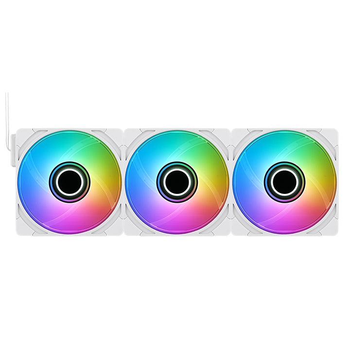 CT140 EX INFINITY ARGB Sync PC Cooling Fan - Snow (3-Fan Pack)