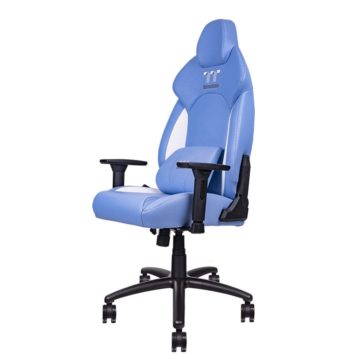 Thermaltake Gaming V Comfort Premium Gaming Chair - Blue & White Edition