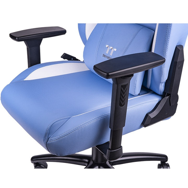 Thermaltake Gaming V Comfort Premium Gaming Chair - Blue & White Edition