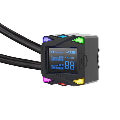LA240-S ARGB 2.4" LCD Display AIO Liquid CPU Cooler