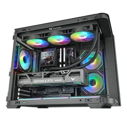 LB360 Ultra ARGB Customizable 3.95" LCD Display AIO Liquid CPU Cooler Black Edition