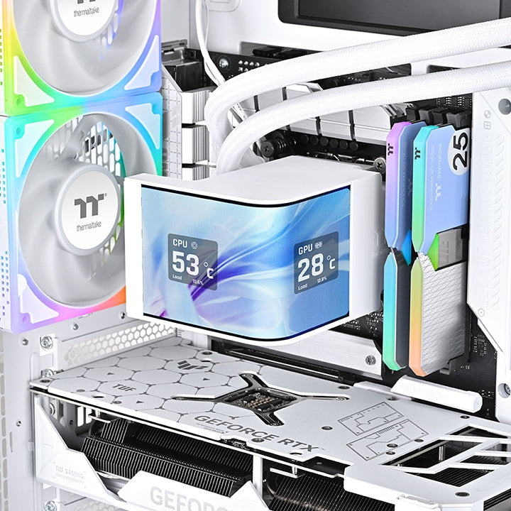 MAGCurve 360 Ultra ARGB Sync AIO Liquid Cooler - Snow Edition