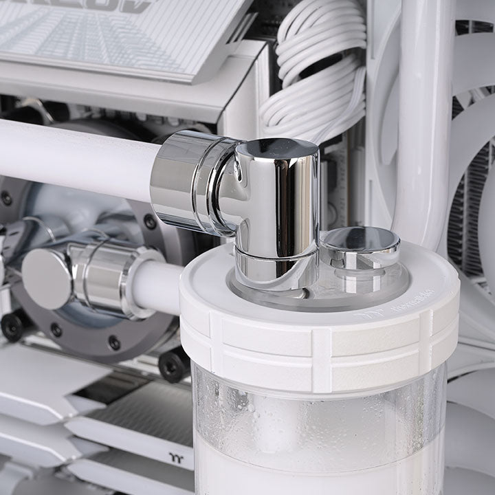 Pacific F-Pro 90 Degree Adapter - Chrome