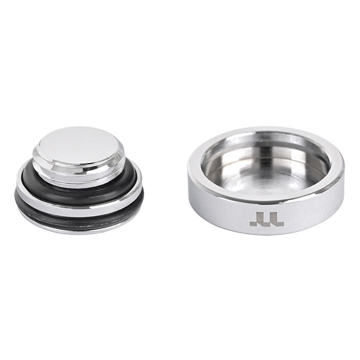 Pacific F-Pro G1/4 Stop Plug w/ O-Ring - Chrome