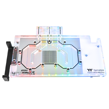 Pacific V-RTX 4090 Plus (MSI GAMING TRIO & SUPRIM) GPU Water Block