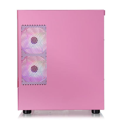 View 170 TG ARGB Bubble Pink Micro Chassis