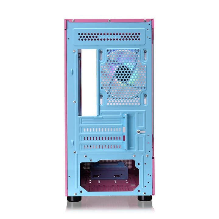 View 170 TG ARGB Bubble Pink Micro Chassis