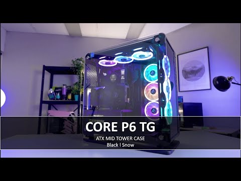 Core P6 Tempered Glass Mid Tower Chassis – Thermaltake Australia