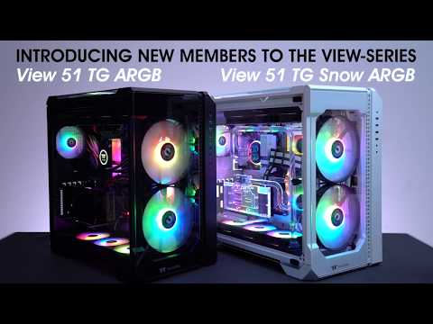 View 51 Tempered Glass ARGB Edition – Thermaltake Australia