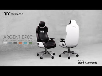 ARGENT E700 Real Leather Gaming Chair (Storm Black) Design by Studio F. A. Porsche