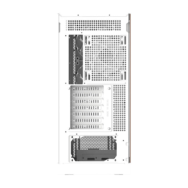 S370 WS Mesh Mid Tower Case Wood Edition Snow