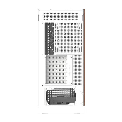 S370 WS Mesh Mid Tower Case Wood Edition Snow