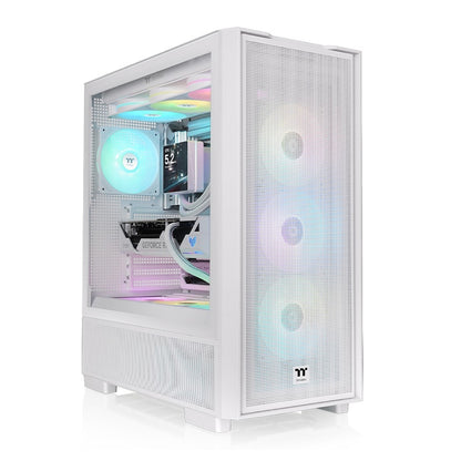 S380 TG ARGB Mid Tower Chassis - Snow Edition