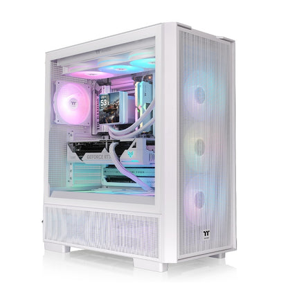 S380 TG ARGB Mid Tower Chassis - Snow Edition