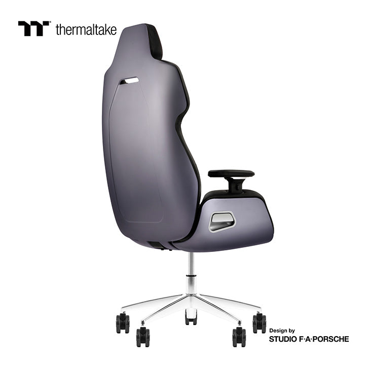 ARGENT E700 Real Leather Gaming Chair (Space Gray Houndstooth Fabric) Design by Studio F. A. Porsche