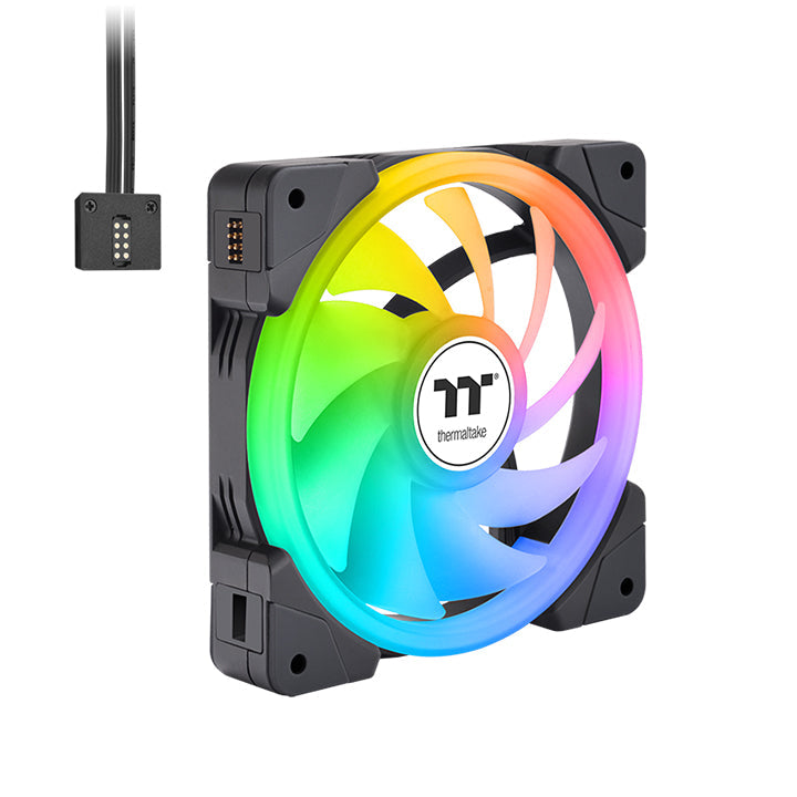 PC用ファン・クーラー Thermaltake SWAFAN EX 12 ARGB Sync SWAFAN EX12 ARGB Sync PC Cooling Fan TT Premium Edition (3-Fan