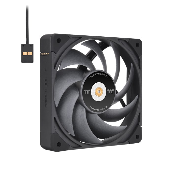 TOUGHFAN EX12 Pro High Static Pressure PC Cooling Fan – Swappable Edition (3-Fan Pack)