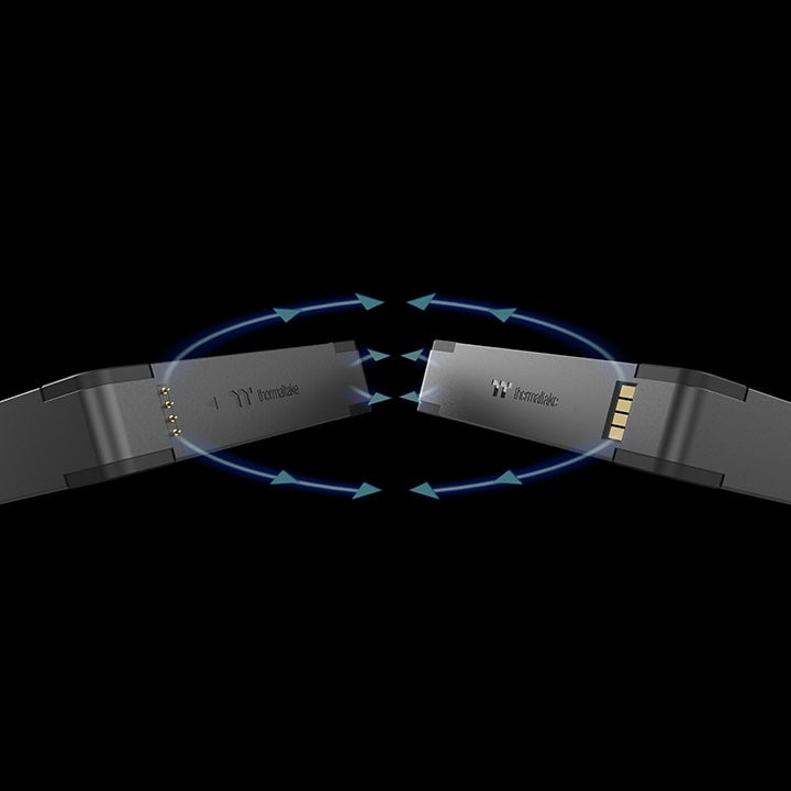 TOUGHFAN EX14 Pro High Static Pressure PC Cooling Fan – Swappable Edition (3-Fan Pack)