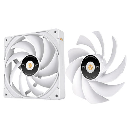 TOUGHFAN EX14 Pro High Static Pressure PC Cooling Fan White – Swappable Edition (3-Fan Pack)