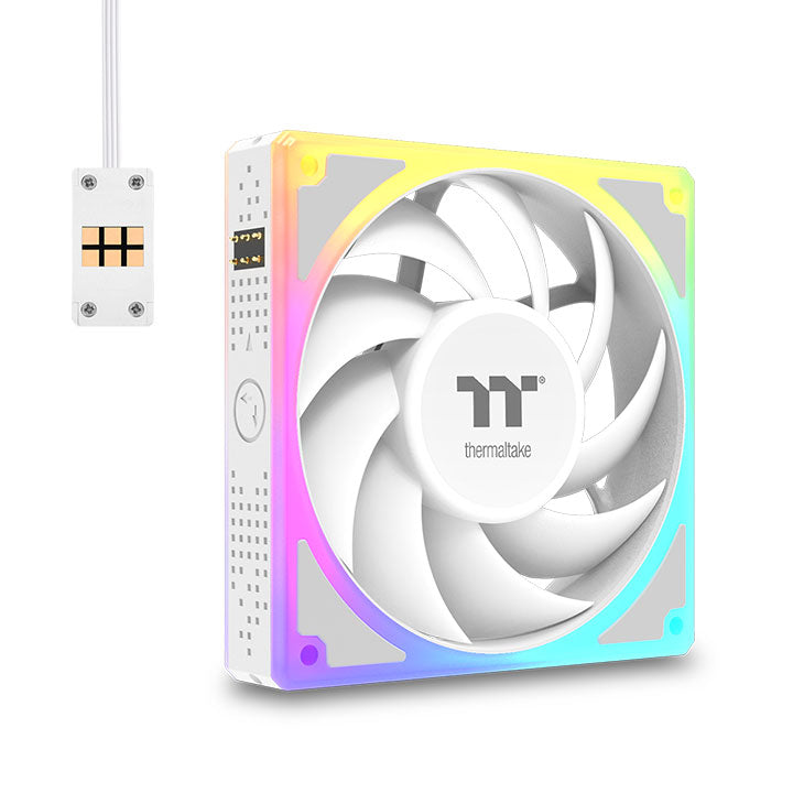 TOUGHFAN EX 140 ARGB Sync PC Cooling Fan - White (3-Fan Pack)