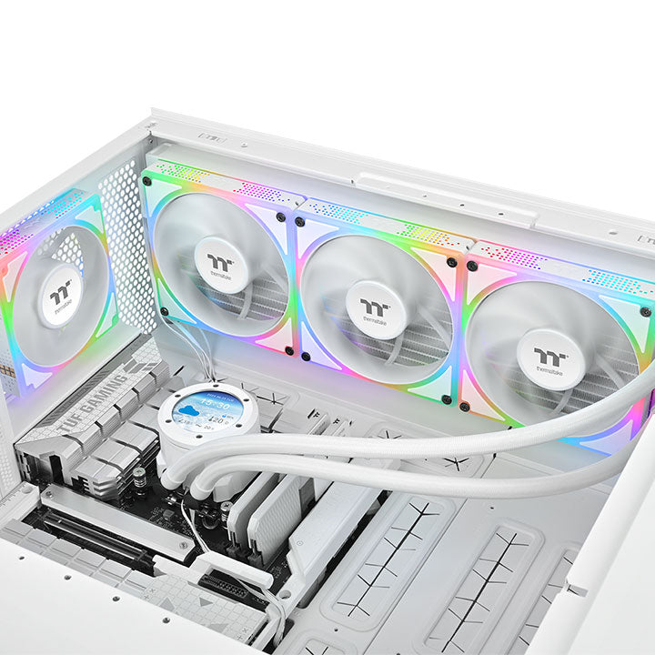 TOUGHFAN EX 140 ARGB Sync PC Cooling Fan - White (3-Fan Pack)
