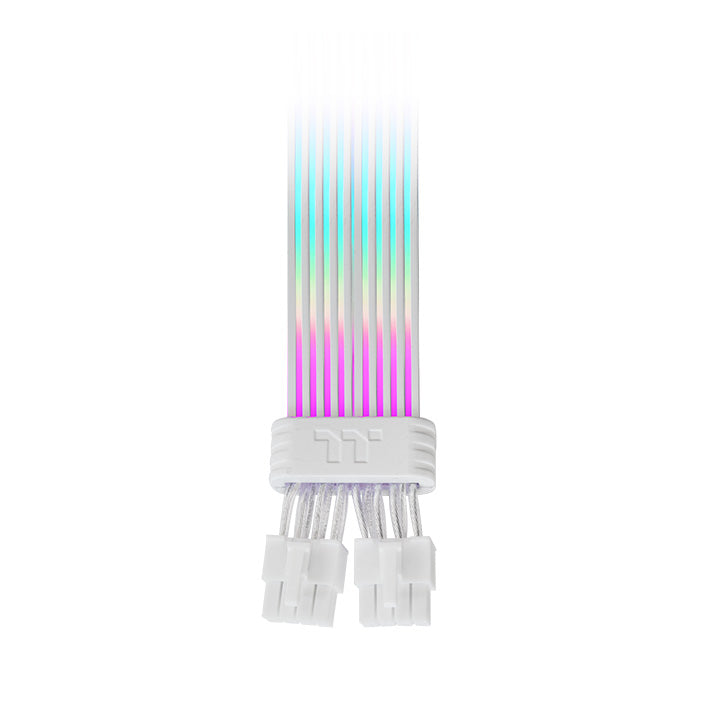 Tt Mod 8 pin ARGB Snow Cable, Illuminated Extension Cable
