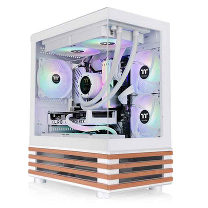View 170 WS ARGB Micro Case Snow Wood Edition
