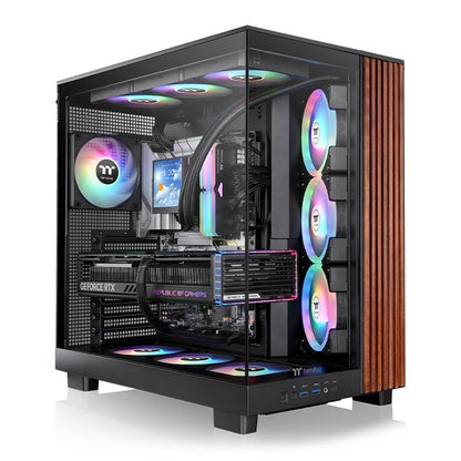 View 380 XL WS ARGB Mid Tower Chassis Wood Edition