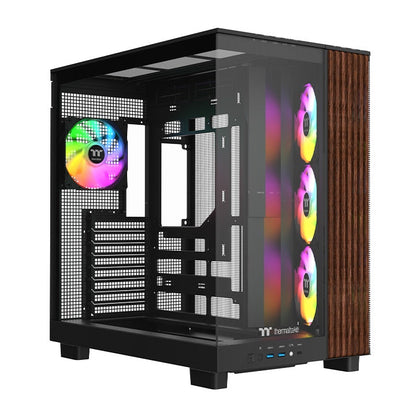 View 380 XL WS ARGB Mid Tower Chassis Wood Edition