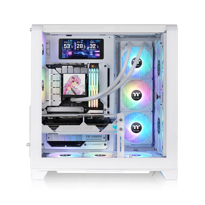 View 390 Air Snow Mid Tower Chassis