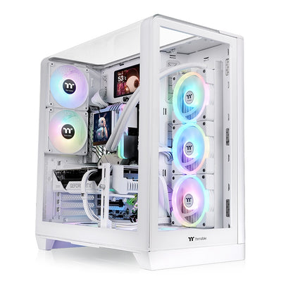 View 390 TG Mid Tower Chassis - Snow Edition